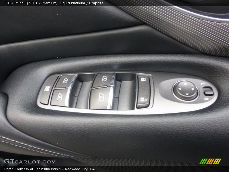 Liquid Platinum / Graphite 2014 Infiniti Q 50 3.7 Premium