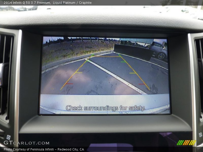 Liquid Platinum / Graphite 2014 Infiniti Q 50 3.7 Premium