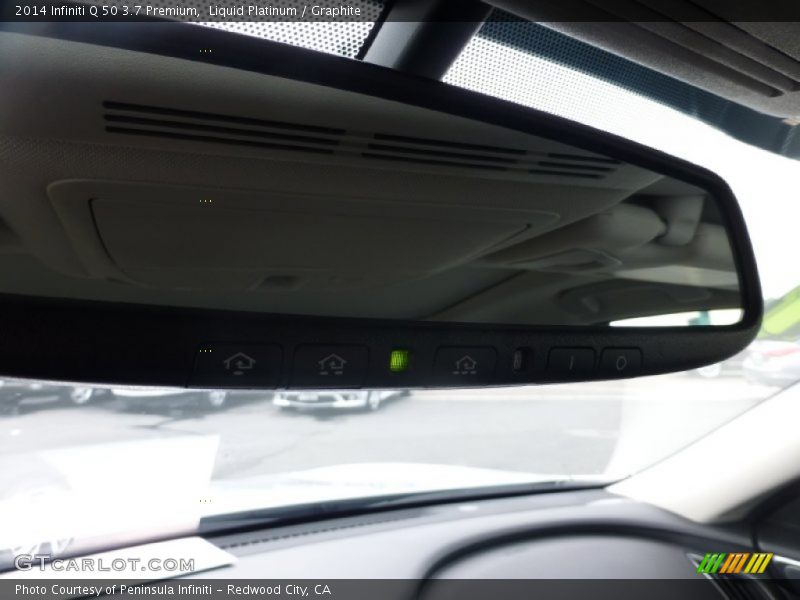 Liquid Platinum / Graphite 2014 Infiniti Q 50 3.7 Premium