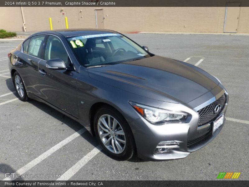 Graphite Shadow / Graphite 2014 Infiniti Q 50 3.7 Premium