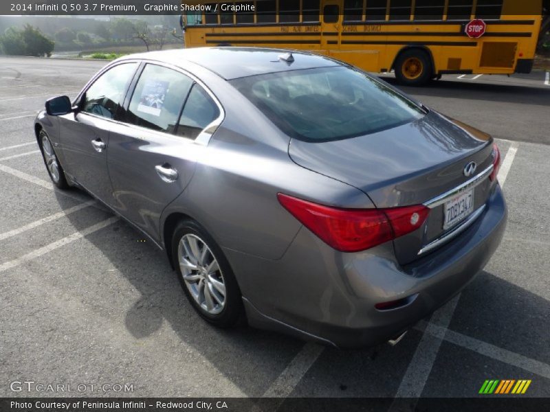 Graphite Shadow / Graphite 2014 Infiniti Q 50 3.7 Premium