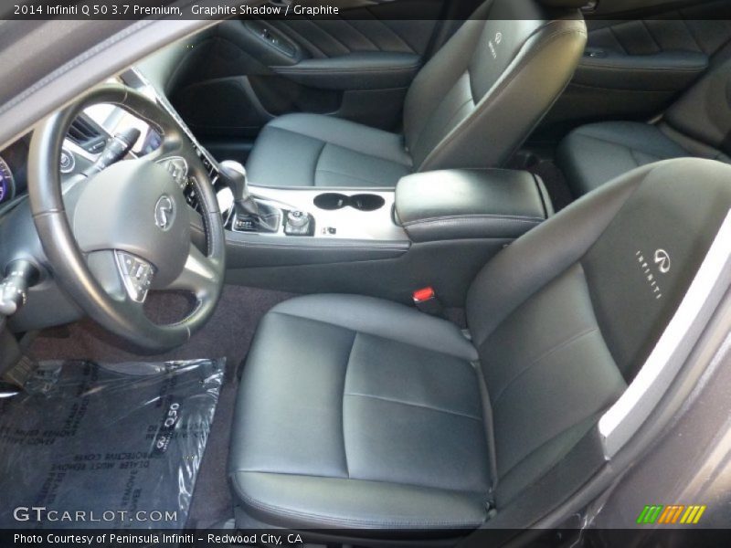 Graphite Shadow / Graphite 2014 Infiniti Q 50 3.7 Premium