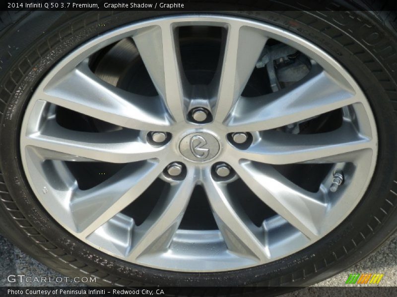 Graphite Shadow / Graphite 2014 Infiniti Q 50 3.7 Premium