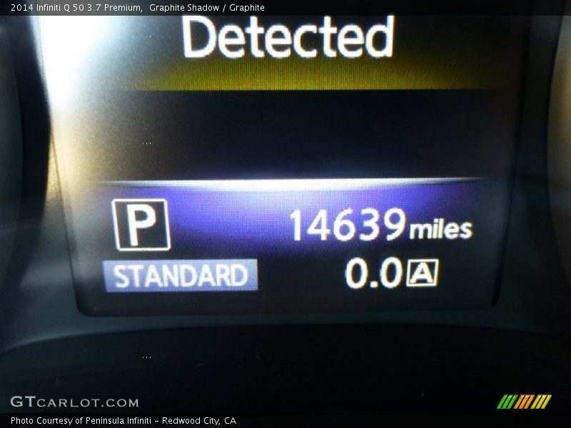 Graphite Shadow / Graphite 2014 Infiniti Q 50 3.7 Premium