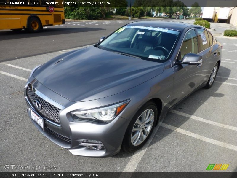 Graphite Shadow / Graphite 2014 Infiniti Q 50 3.7 Premium