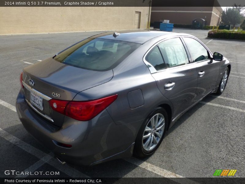 Graphite Shadow / Graphite 2014 Infiniti Q 50 3.7 Premium