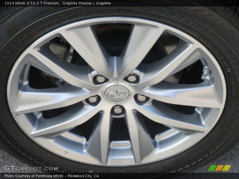 Graphite Shadow / Graphite 2014 Infiniti Q 50 3.7 Premium