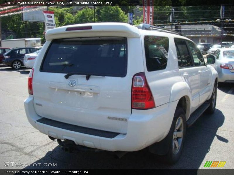 Natural White / Stone Gray 2006 Toyota 4Runner Limited 4x4