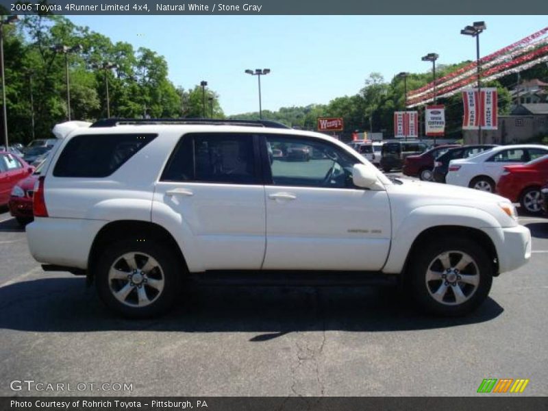 Natural White / Stone Gray 2006 Toyota 4Runner Limited 4x4