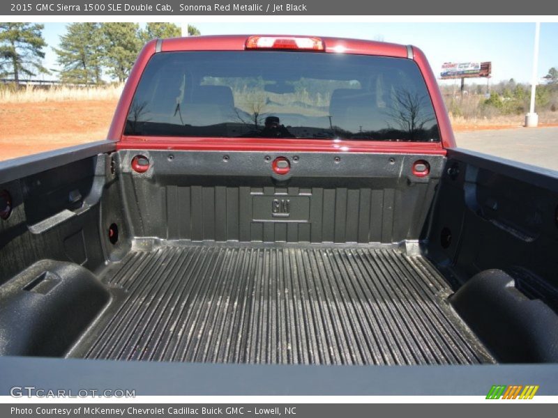 Sonoma Red Metallic / Jet Black 2015 GMC Sierra 1500 SLE Double Cab