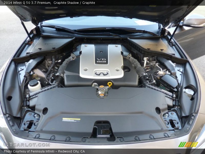 Graphite Shadow / Graphite 2014 Infiniti Q 50 3.7 Premium