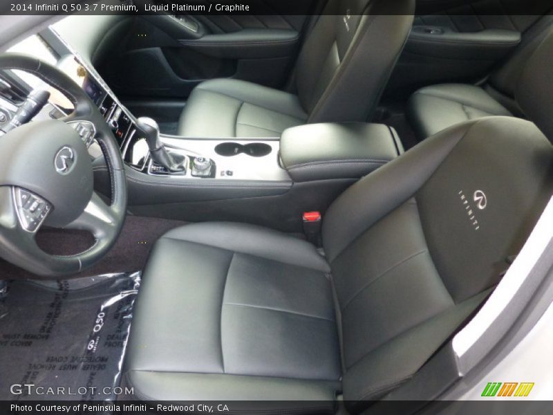 Liquid Platinum / Graphite 2014 Infiniti Q 50 3.7 Premium