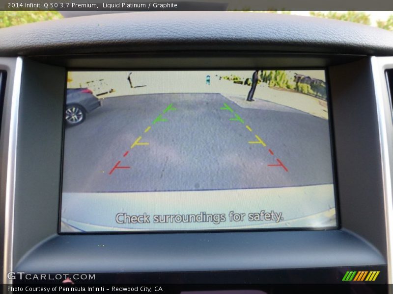 Liquid Platinum / Graphite 2014 Infiniti Q 50 3.7 Premium