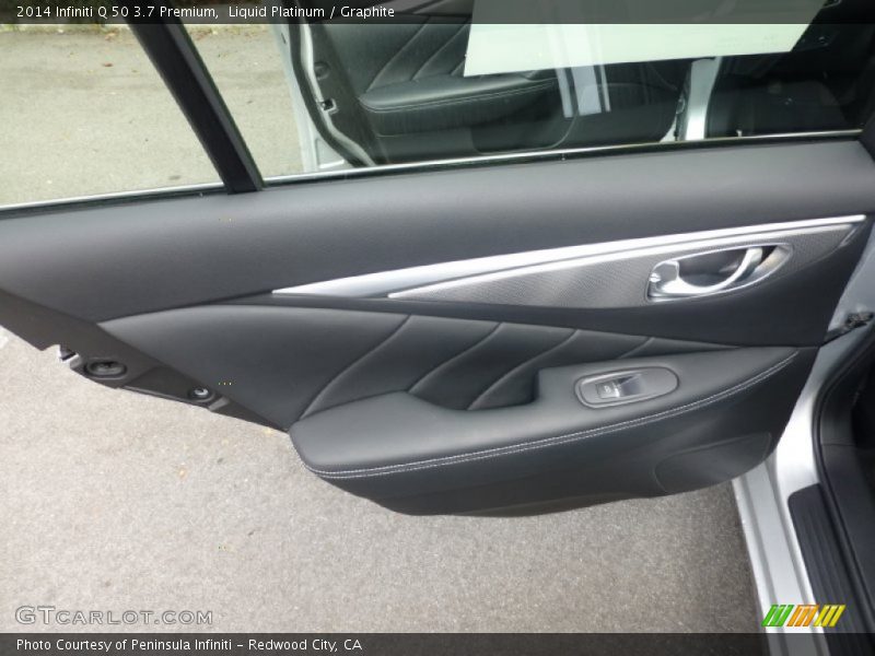 Liquid Platinum / Graphite 2014 Infiniti Q 50 3.7 Premium