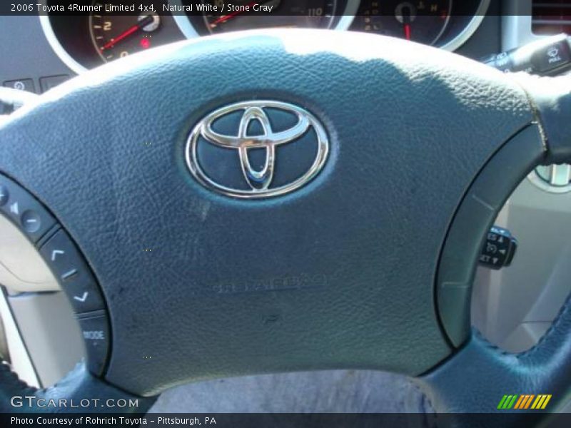 Natural White / Stone Gray 2006 Toyota 4Runner Limited 4x4