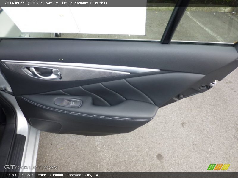Liquid Platinum / Graphite 2014 Infiniti Q 50 3.7 Premium