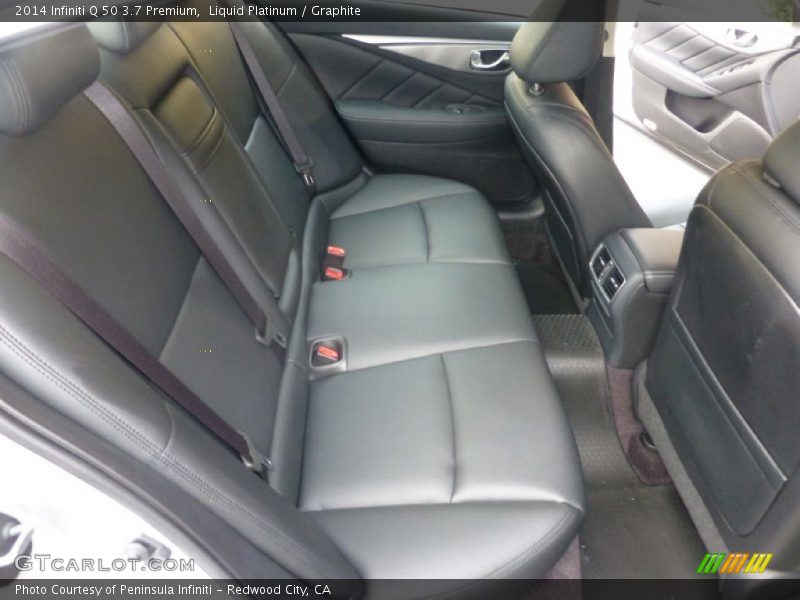 Liquid Platinum / Graphite 2014 Infiniti Q 50 3.7 Premium