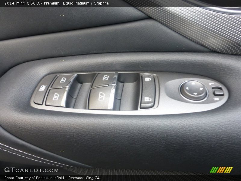 Liquid Platinum / Graphite 2014 Infiniti Q 50 3.7 Premium