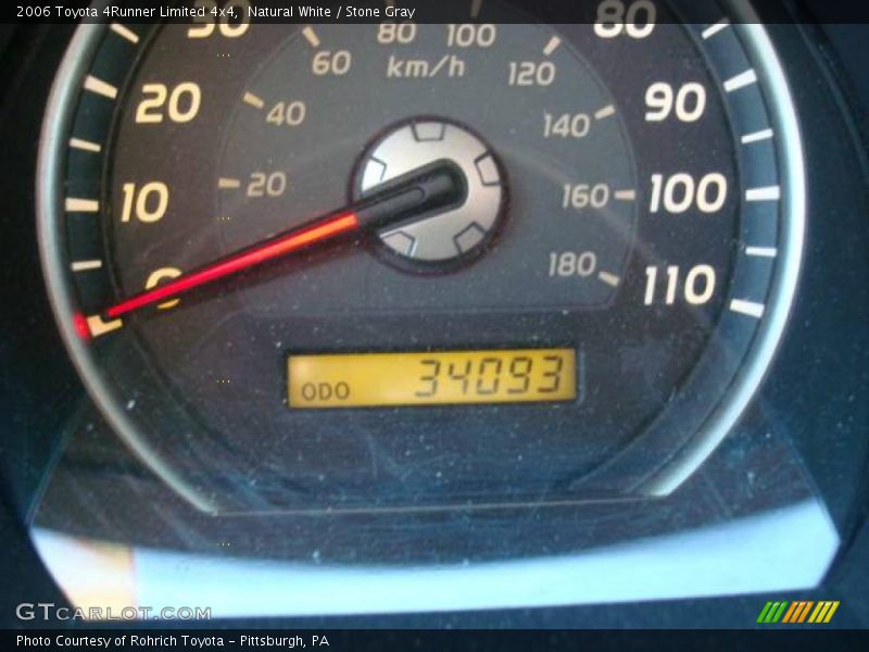 Natural White / Stone Gray 2006 Toyota 4Runner Limited 4x4