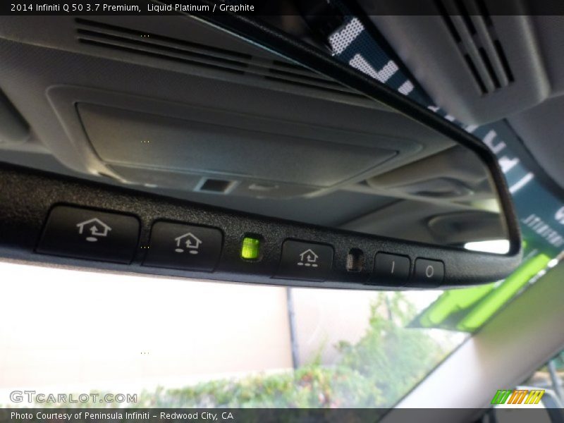 Liquid Platinum / Graphite 2014 Infiniti Q 50 3.7 Premium