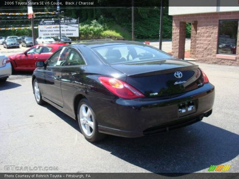 Black / Charcoal 2006 Toyota Solara SE V6 Coupe