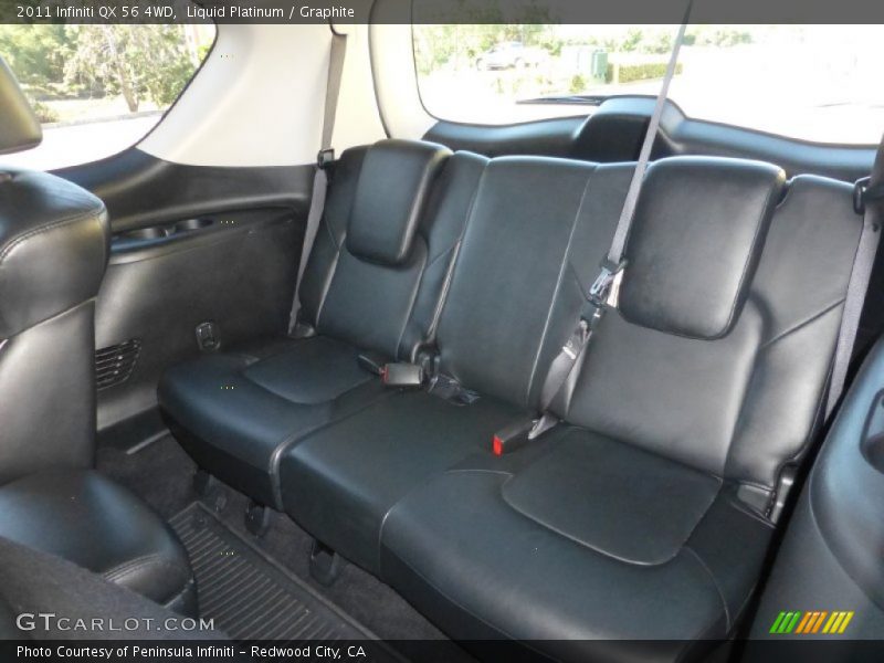 Liquid Platinum / Graphite 2011 Infiniti QX 56 4WD