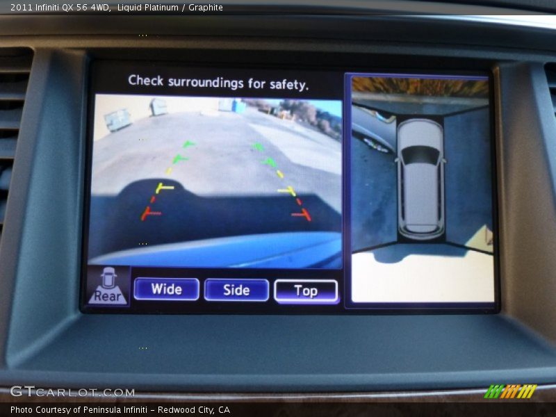 Liquid Platinum / Graphite 2011 Infiniti QX 56 4WD