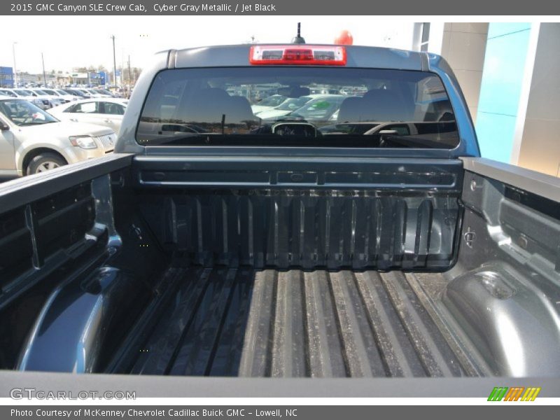 Cyber Gray Metallic / Jet Black 2015 GMC Canyon SLE Crew Cab