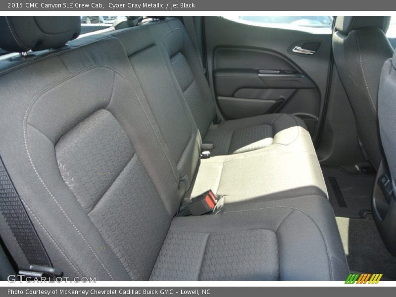 Cyber Gray Metallic / Jet Black 2015 GMC Canyon SLE Crew Cab