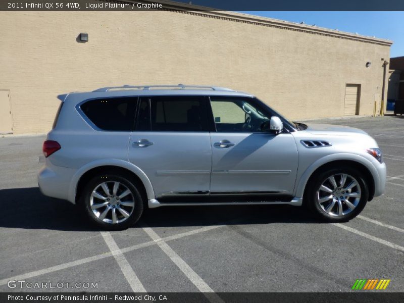 Liquid Platinum / Graphite 2011 Infiniti QX 56 4WD