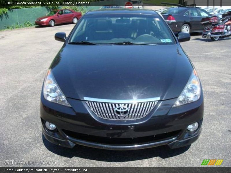 Black / Charcoal 2006 Toyota Solara SE V6 Coupe