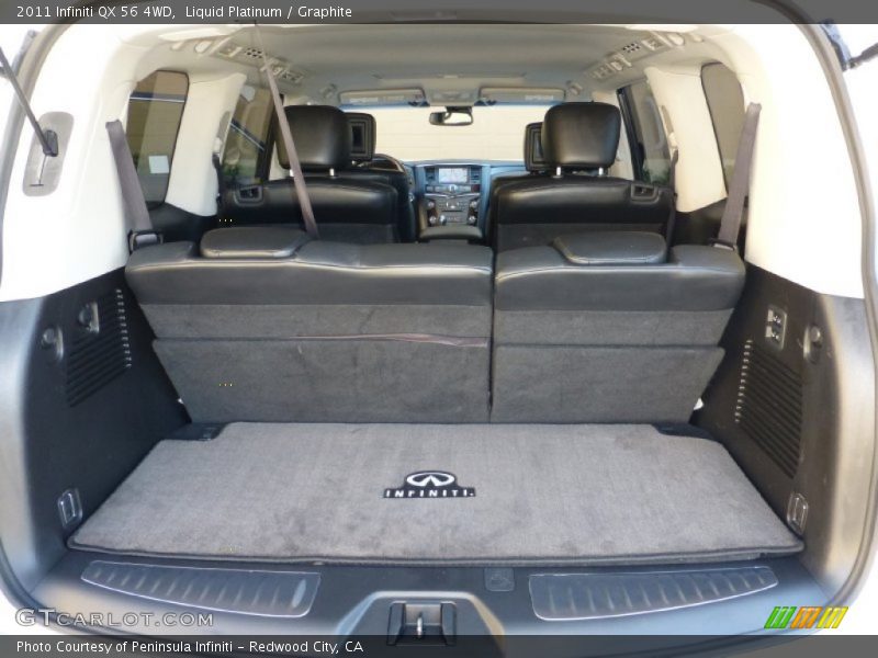 Liquid Platinum / Graphite 2011 Infiniti QX 56 4WD