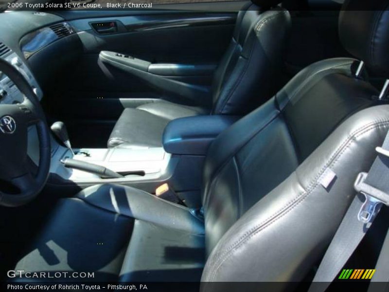 Black / Charcoal 2006 Toyota Solara SE V6 Coupe
