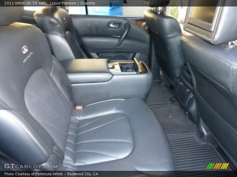 Liquid Platinum / Graphite 2011 Infiniti QX 56 4WD