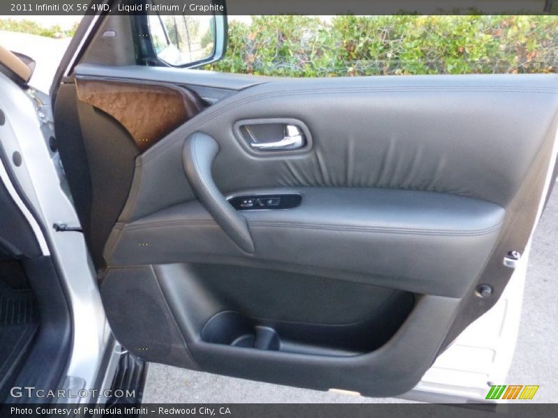 Liquid Platinum / Graphite 2011 Infiniti QX 56 4WD