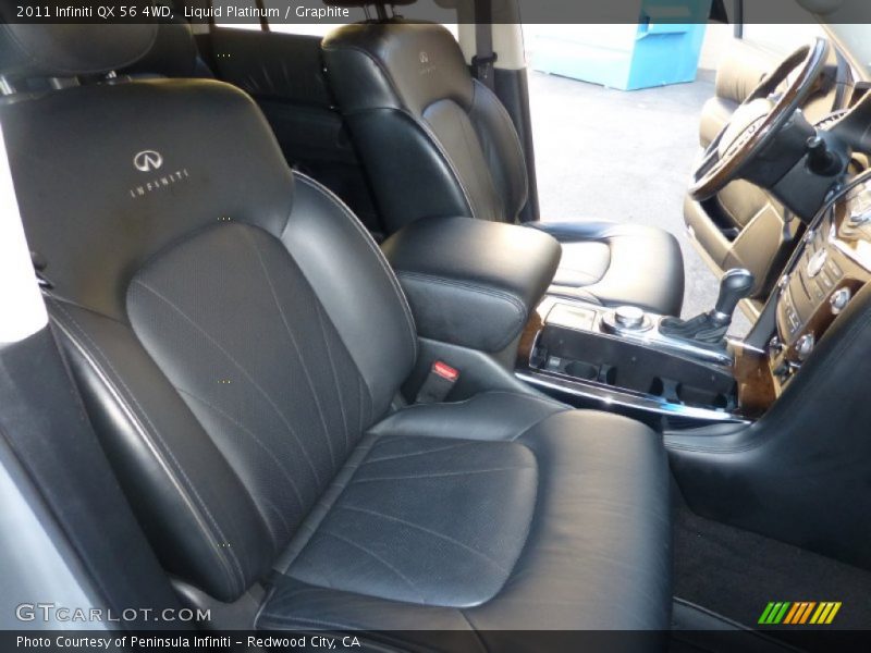 Liquid Platinum / Graphite 2011 Infiniti QX 56 4WD