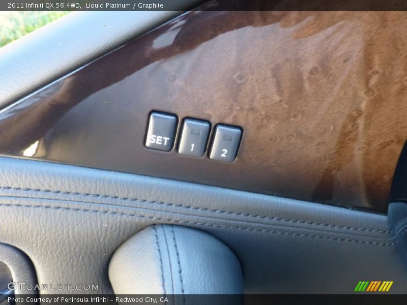 Liquid Platinum / Graphite 2011 Infiniti QX 56 4WD