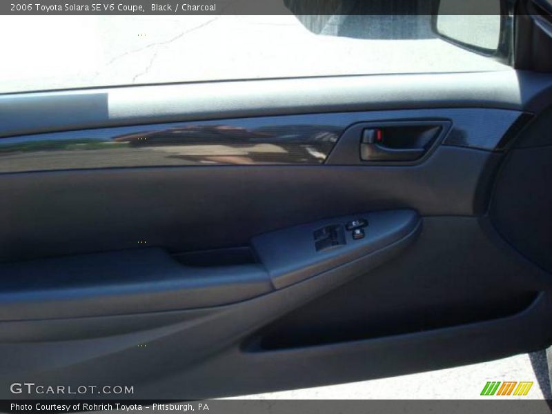 Black / Charcoal 2006 Toyota Solara SE V6 Coupe
