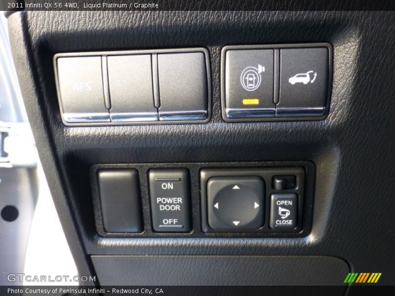 Liquid Platinum / Graphite 2011 Infiniti QX 56 4WD