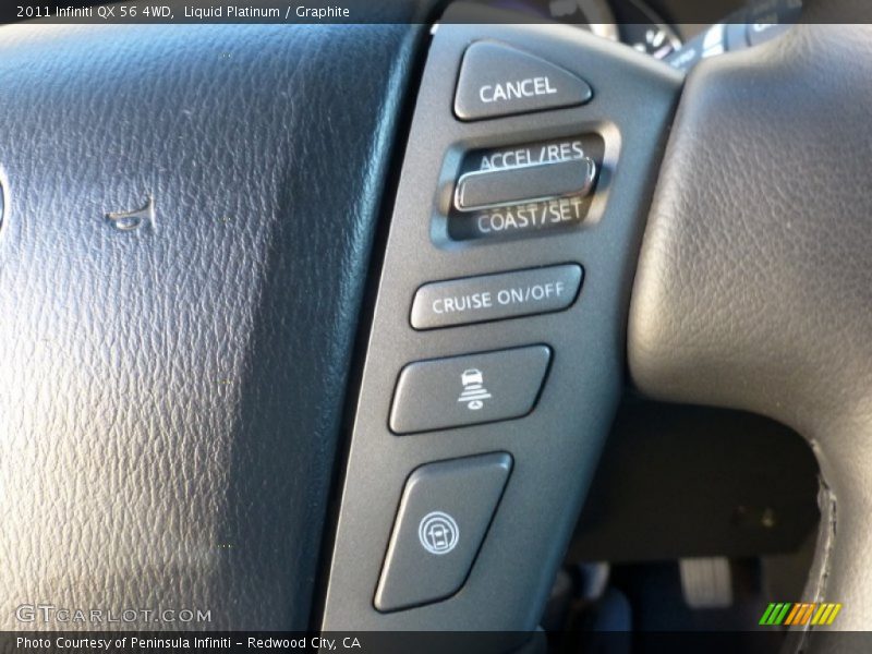 Liquid Platinum / Graphite 2011 Infiniti QX 56 4WD