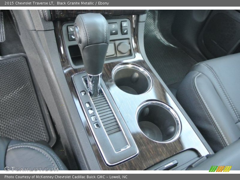 Black Granite Metallic / Ebony 2015 Chevrolet Traverse LT