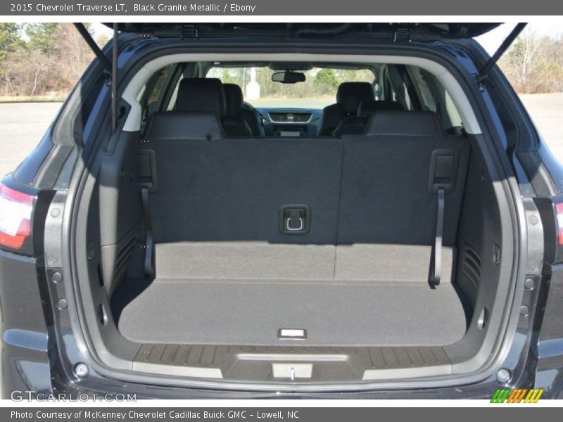 Black Granite Metallic / Ebony 2015 Chevrolet Traverse LT