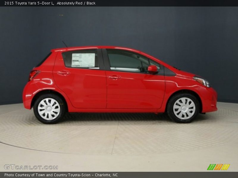  2015 Yaris 5-Door L Absolutely Red
