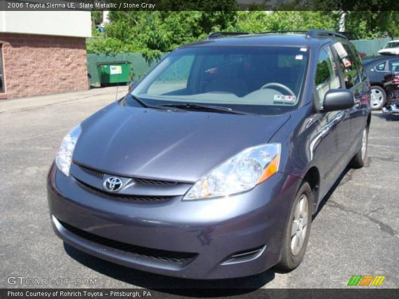 Slate Metallic / Stone Gray 2006 Toyota Sienna LE