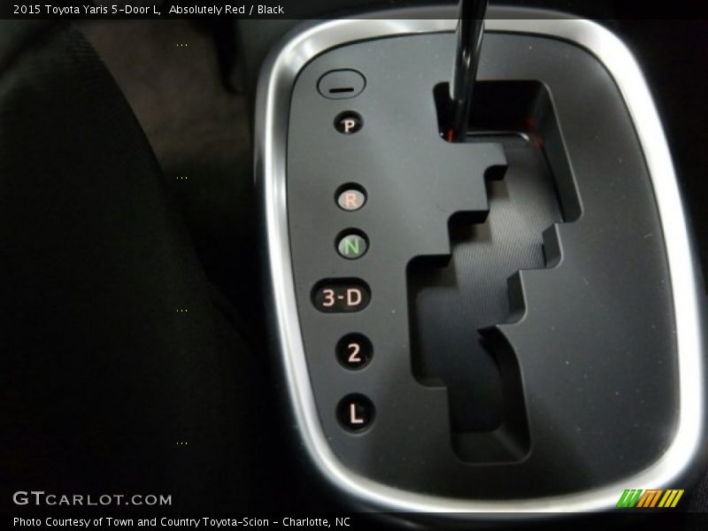  2015 Yaris 5-Door L 4 Speed ECT-i Automatic Shifter