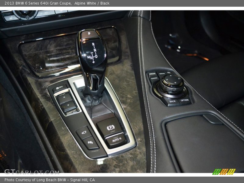 Alpine White / Black 2013 BMW 6 Series 640i Gran Coupe