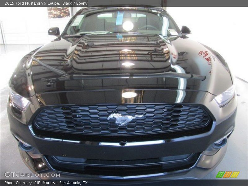 Black / Ebony 2015 Ford Mustang V6 Coupe