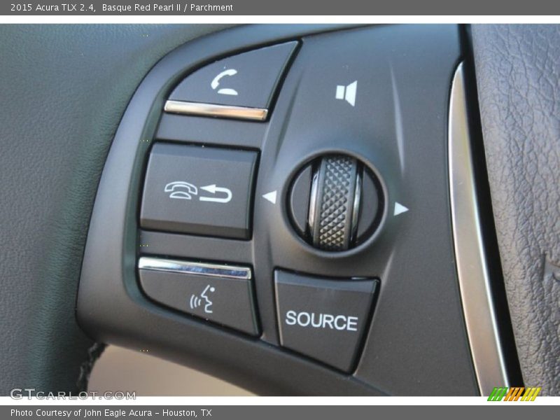 Basque Red Pearl II / Parchment 2015 Acura TLX 2.4