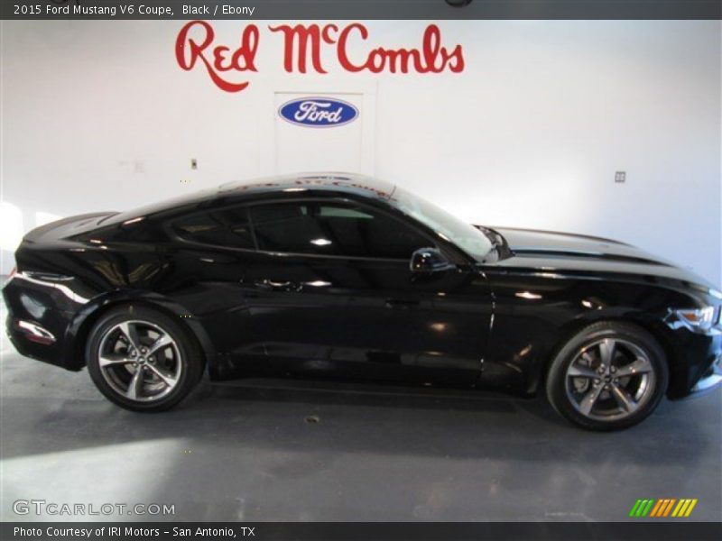 Black / Ebony 2015 Ford Mustang V6 Coupe