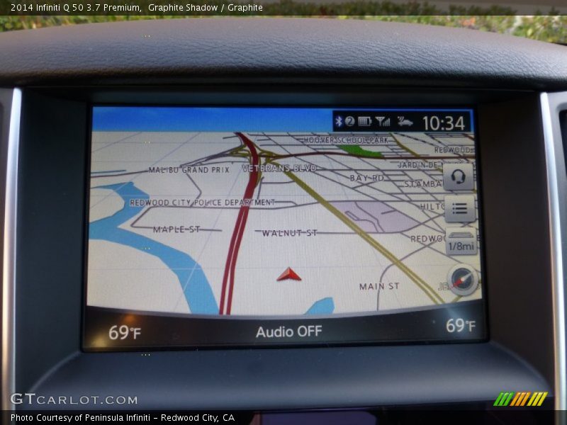 Graphite Shadow / Graphite 2014 Infiniti Q 50 3.7 Premium